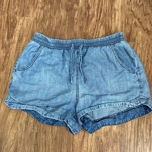 Target paper bag style shorts!